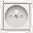 Niko afwerking voor stopcontact met penaarde en kinderveiligheid inbouwdiepte 28,5mm - Original White (101-66601)