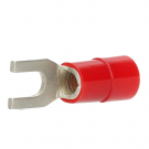 Intercable Q-serie DIN geïsoleerde vorkkabelschoen 0,5-1 mm² M4 vertind - rood per 100 stuks (ICIQ14GS)