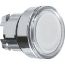 Schneider Electric Harmony XB4 drukknop met universele LED Ø22mm - wit (ZB4BW313)