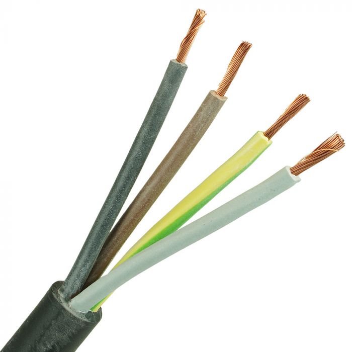 rijk vaak Stap neopreen kabel H07RNF 4x1,5 per meter | Elektramat