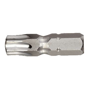 Wekador bit torx TX30 25mm 1/4" impact torsion con - set van 10 stuks (BTX25-1/4NR30 torsio)