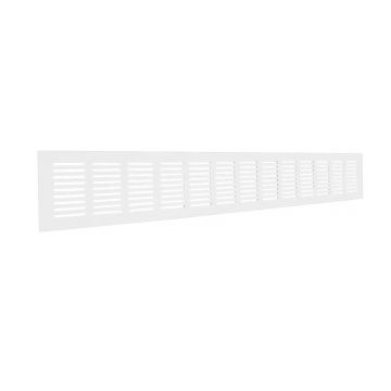 WEHA ventilatiestrip aluminium 500x80mm - wit (28615008 W)