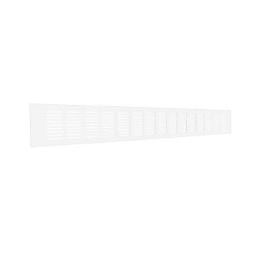 WEHA ventilatiestrip aluminium 600x80mm - wit (28616008 W)