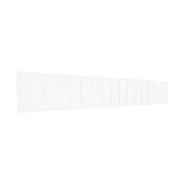 WEHA ventilatiestrip aluminium 600x100mm - wit (28616010 W)