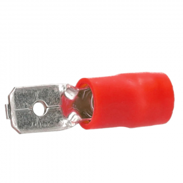 Cimco geïsoleerde vlaksteker rood 2,8x0,8mm voor 0,5-1mm2 per 100 stuks (180286)