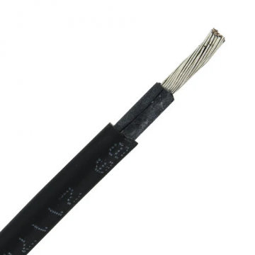 Solar kabel 4mm Cca zwart - per meter