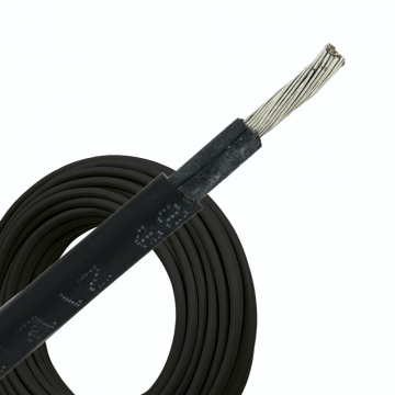 Solar kabel 4mm Cca zwart - per rol 100 meter