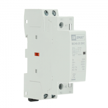 EMAT contactor 230V 25A 0 maak en 2 verbreek (85010005)