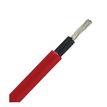 Solar kabel 6mm Cca rood - per meter